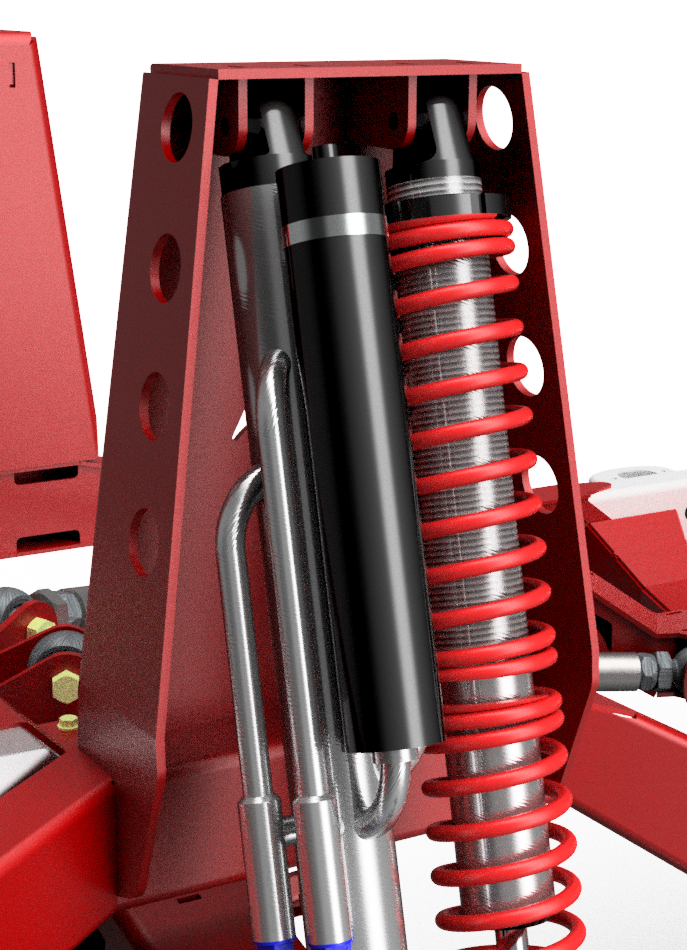 MB1546 Dual Rear Shock Towers