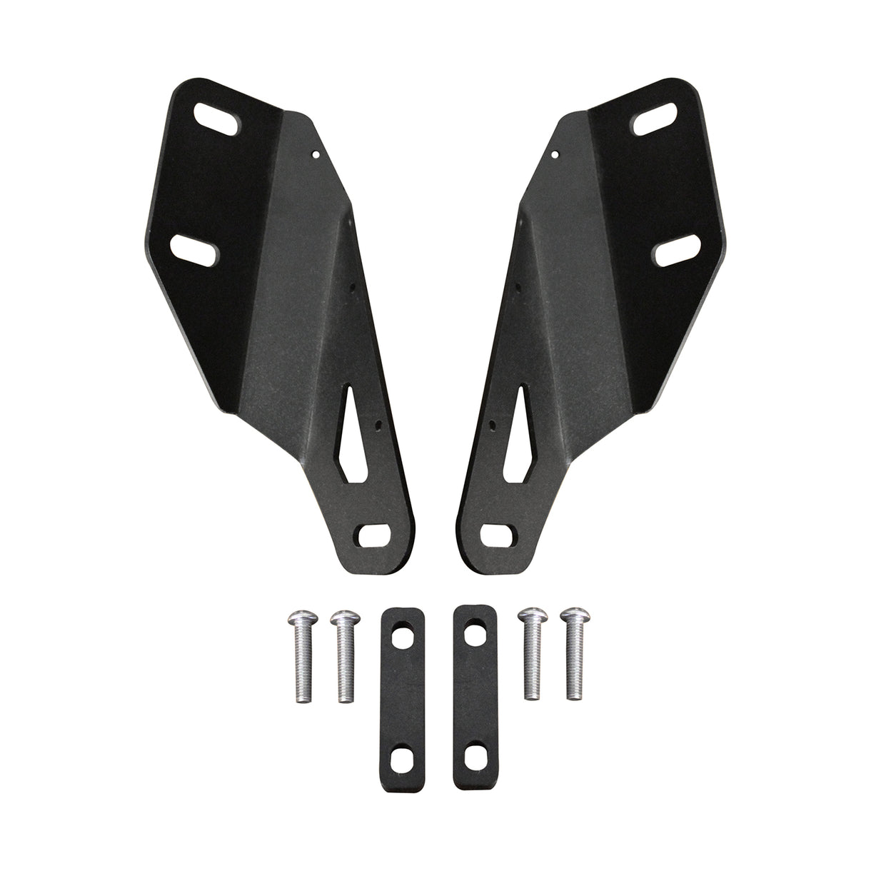 30 Inch LED Light Bar Hood Mount Kit for Jeep JK Raw Motobilt
