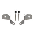 Jeep JL/JT A-Pillar Cube Mount For 18-Pres Wrangler JL 20-Pres Gladiator Raw Steel Motobilt