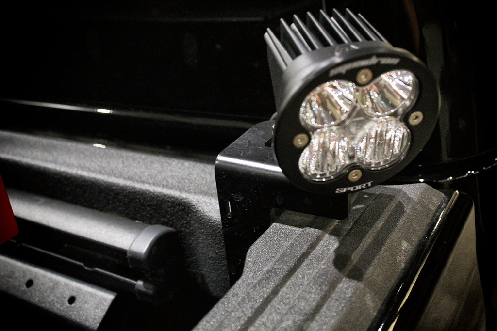 Aluminum Bed Light Mounts for Jeep JT Gladiator Motobilt