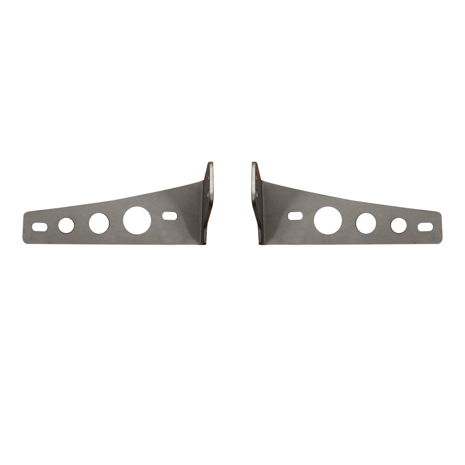 Front Bumper Mount For Baja Designs 4 Light XL Linkable Light Bar On 2021 Ford Bronco Bare Steel Motobilt