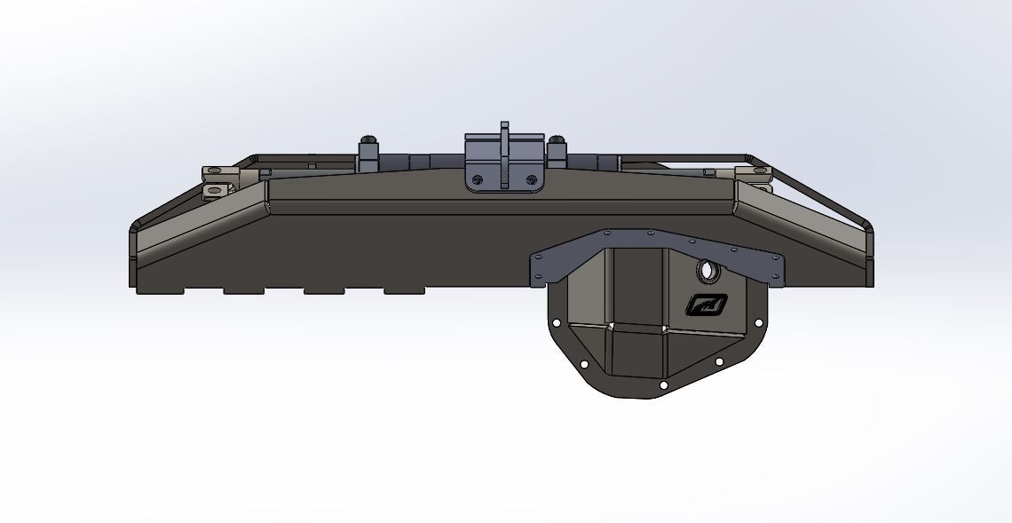 Ford Dana 60 Axle Truss and Steering Mount 78-79 F-350 Motobilt