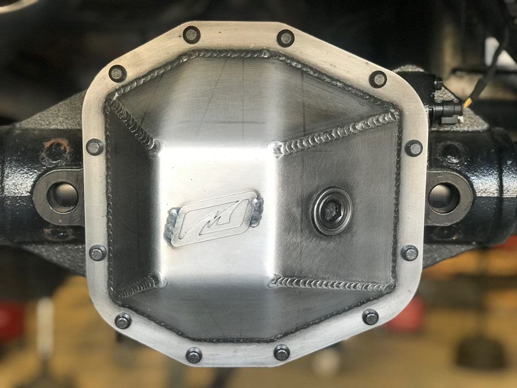 Jeep JL Differential Cover Rear 2018 Wrangler JL Rubicon Dana 44 Bare Steel Motobilt