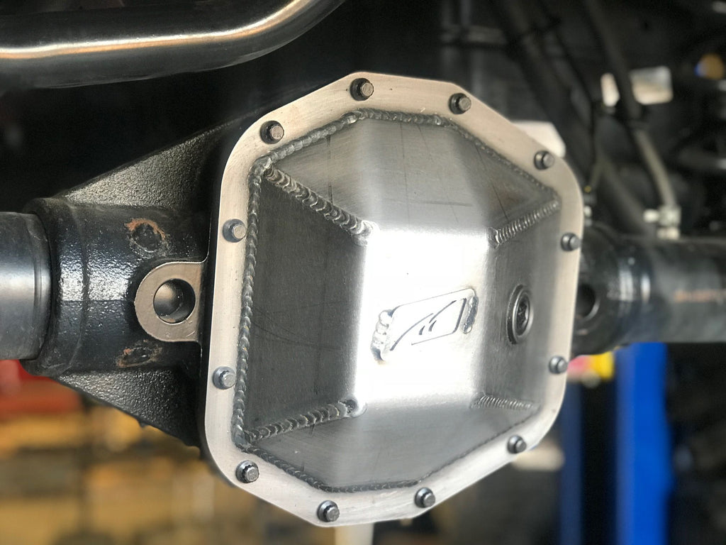 Jeep JL Differential Cover Rear 2018 Wrangler JL Rubicon Dana 44 Bare Steel Motobilt