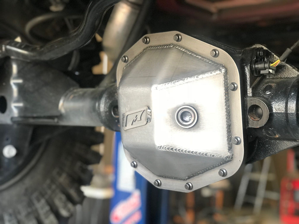 Jeep JL Differential Cover Rear 2018 Wrangler JL Rubicon Dana 44 Bare Steel Motobilt