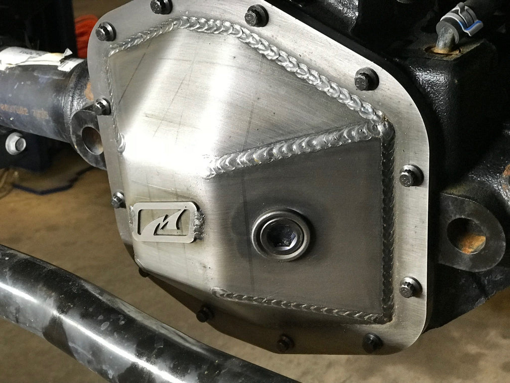 Jeep JL Differential Cover Front 2018 Wrangler JL Rubicon Dana 44 Bare Steel Motobilt