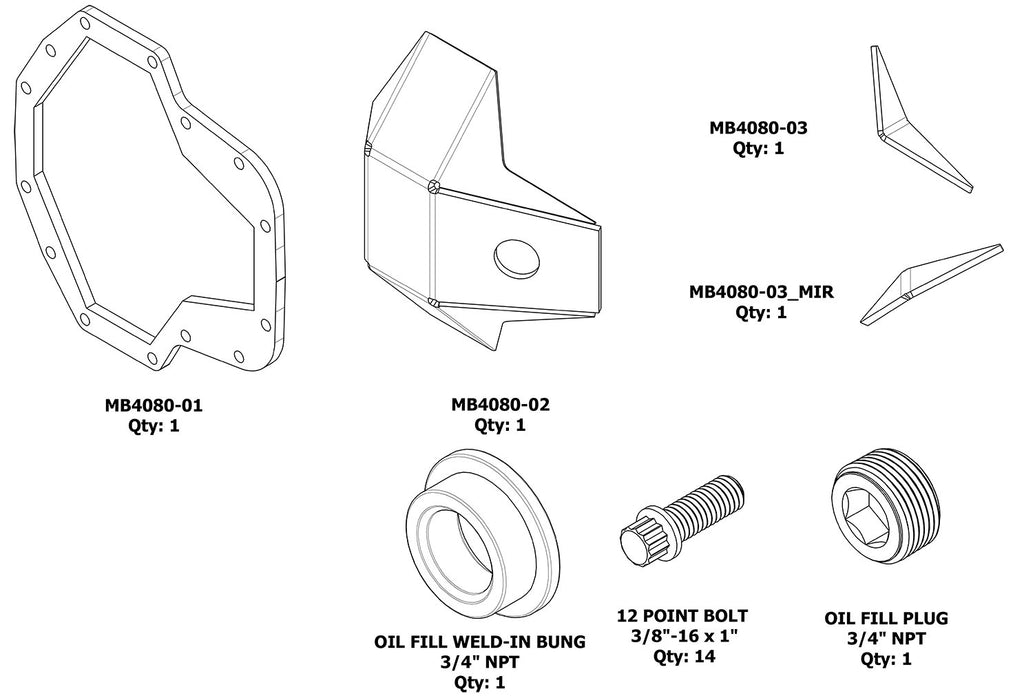 DIY Ultimate Dana 60 DIFF Cover Motobilt