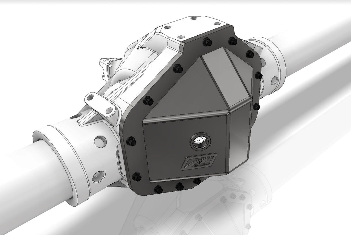 14 Bolt Rear Diff Cover for ECGS / Fusion 4x4 Axles Motobilt