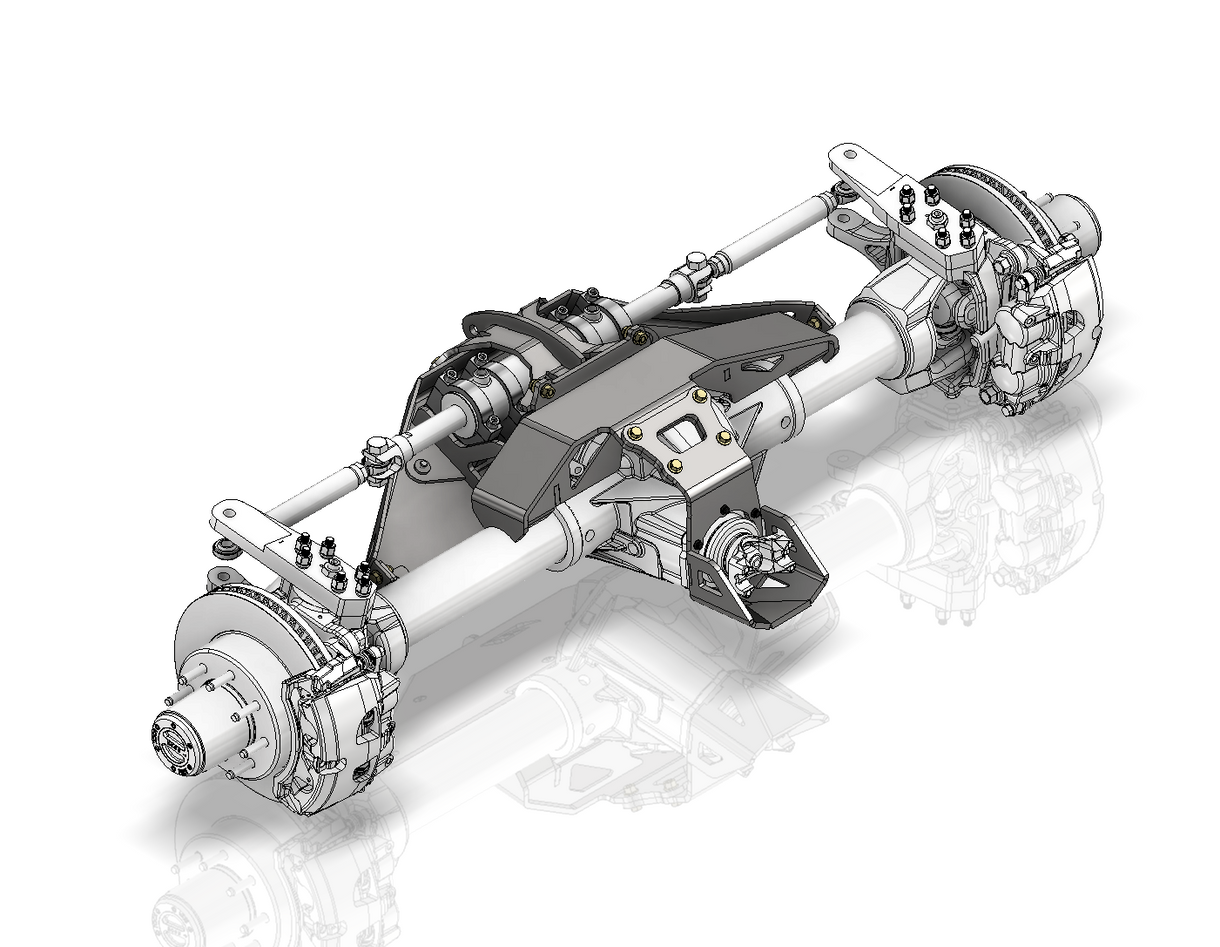 Front Axle Truss for Fusion/ECGS 14 Bolt Axle Motobilt