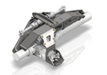 Axle Truss with Steering Ram Mount for ECGS 14 Bolt Rear Steer Motobilt