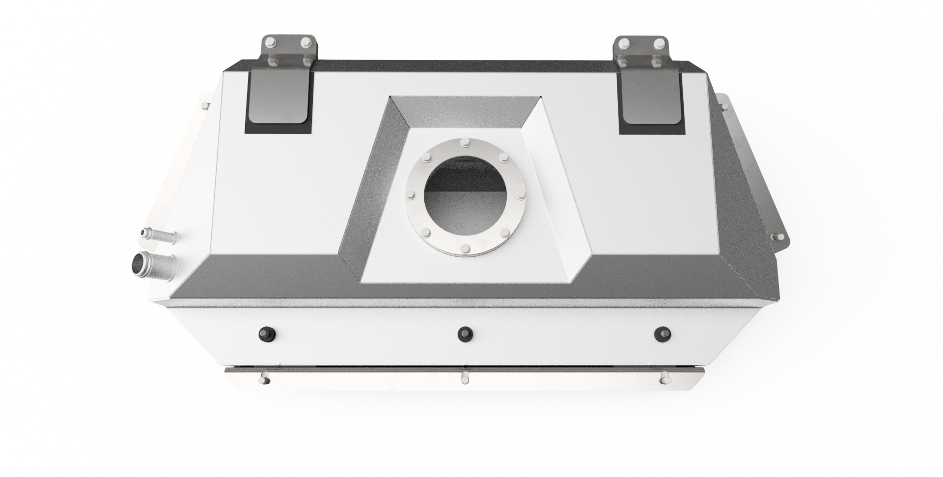 Jeep JK/JKU Aluminum Fuel Cell with Steel Skid for Back Half Kit For 07-18 Wrangler JK and Unlimited Motobilt