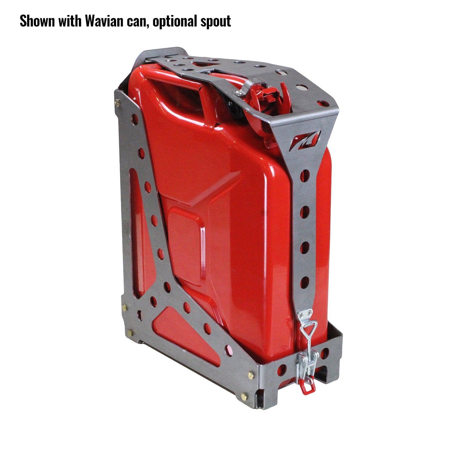 Jerry Can Mount for Wavian and Harbor Freight NATO Gas Cans Motobilt