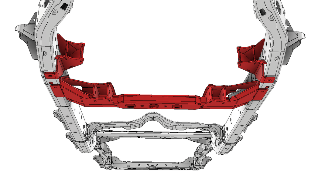 Front 3 or 4 Link Suspension Bracket Kit for 2018-Present Jeep JLU Motobilt