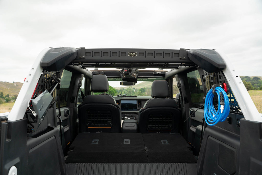 2021 2024 Ford Bronco 4 Door HardTop Only Pocketed Rear Window Molle Panels DV8 Offroad