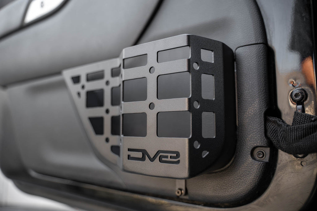 2011 2018 Jeep Wrangler JL Front Door ONLY Pocket Molle Panels DV8 Offroad