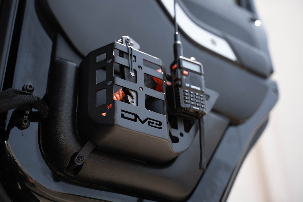 2011 2018 Jeep Wrangler 4 Door Rear Door Pocket Molle Panels DV8 Offroad