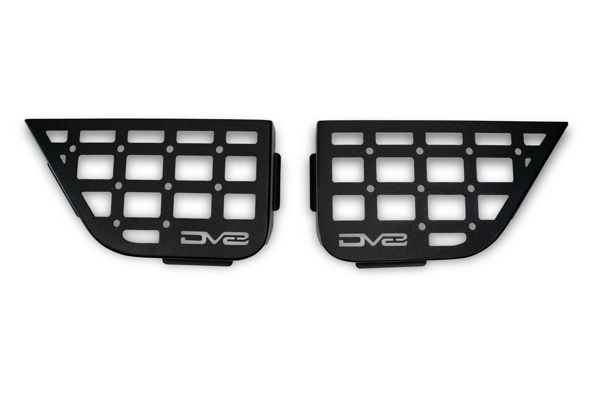2011 2018 Jeep Wrangler JK 2 Door Slim Front Door ONLY Molle Pockets DV8 Offroad
