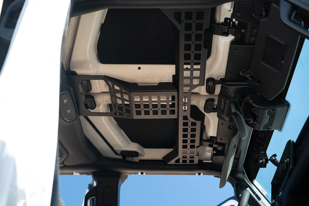 2018 2025 Jeep Wrangler & Gladiator Overhead Molle Panel DV8 Offroad