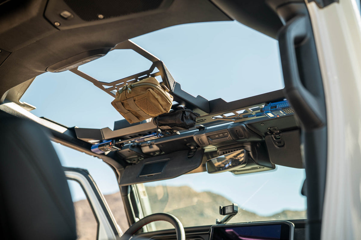 2018 2025 Jeep Wrangler & Gladiator Overhead Molle Panel DV8 Offroad