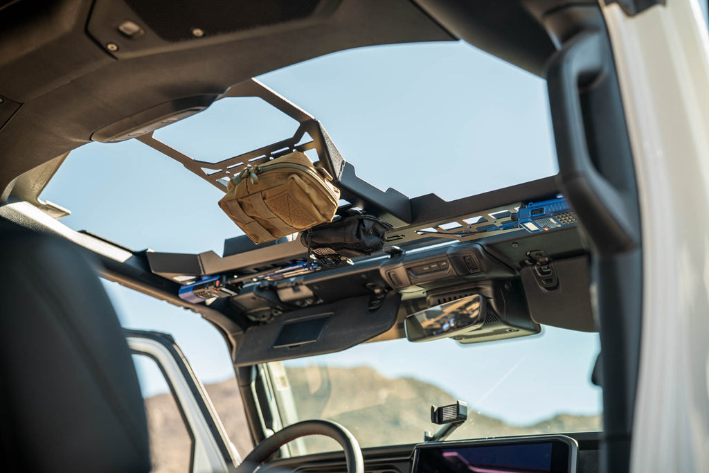 2018 2025 Jeep Wrangler & Gladiator Overhead Molle Panel DV8 Offroad