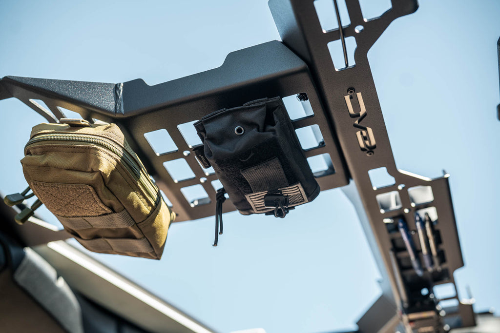 2018 2025 Jeep Wrangler & Gladiator Overhead Molle Panel DV8 Offroad