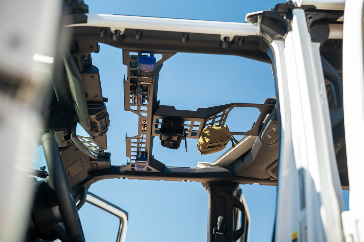 2018 2025 Jeep Wrangler & Gladiator Overhead Molle Panel DV8 Offroad