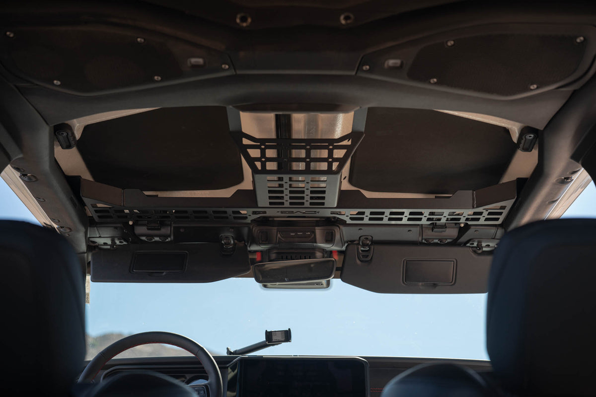 2018 2025 Jeep Wrangler & Gladiator Overhead Molle Panel DV8 Offroad