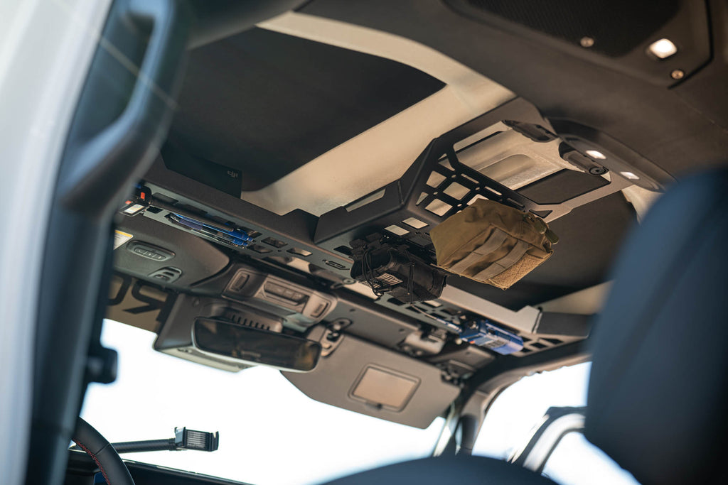 2018 2025 Jeep Wrangler & Gladiator Overhead Molle Panel DV8 Offroad