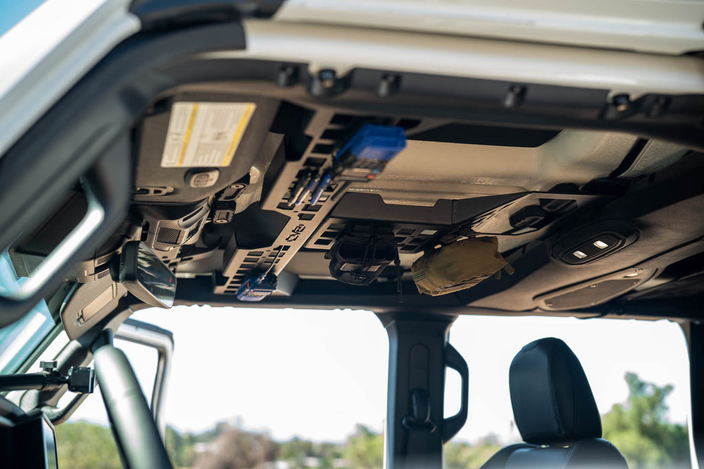 2018 2025 Jeep Wrangler & Gladiator Overhead Molle Panel DV8 Offroad