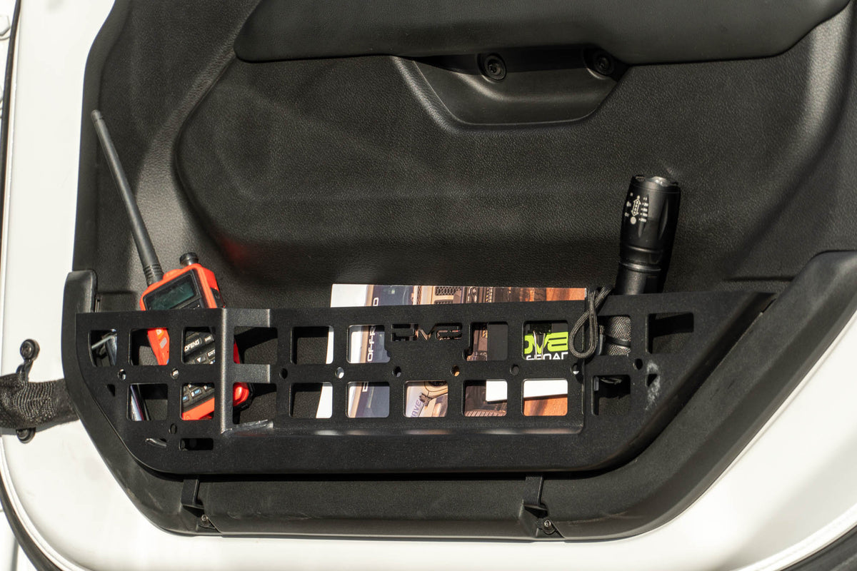 2018 2025 Jeep Wrangler JL & Gladiator JT Electric Seat Front Door Molle Pockets DV8 Offroad