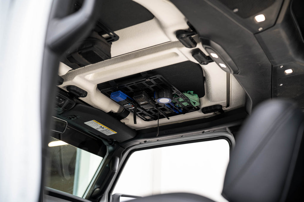 2018 2025 Jeep Wrangler JL Roof Mount for 15 Inch x 12 Inch Molle Panel DV8 Offroad