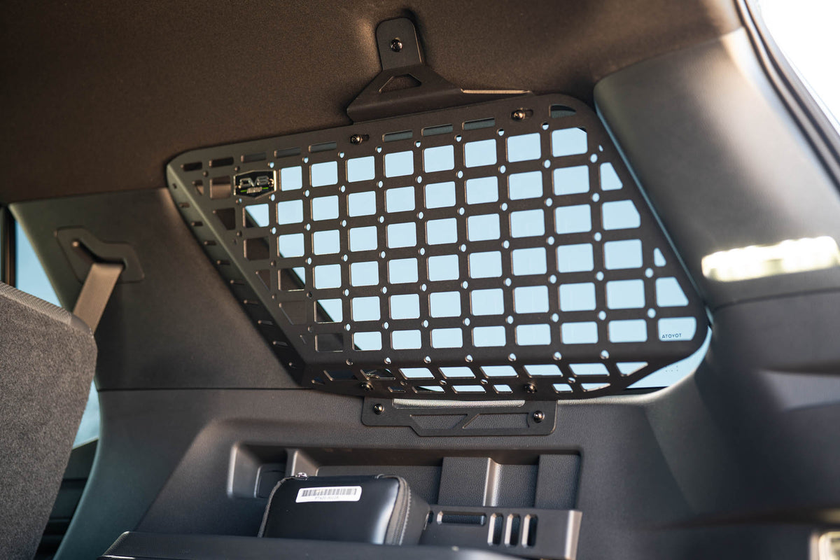 2025 2026 Toyota 4Runner Rear Window Pocket Molle Panels DV8 Offroad