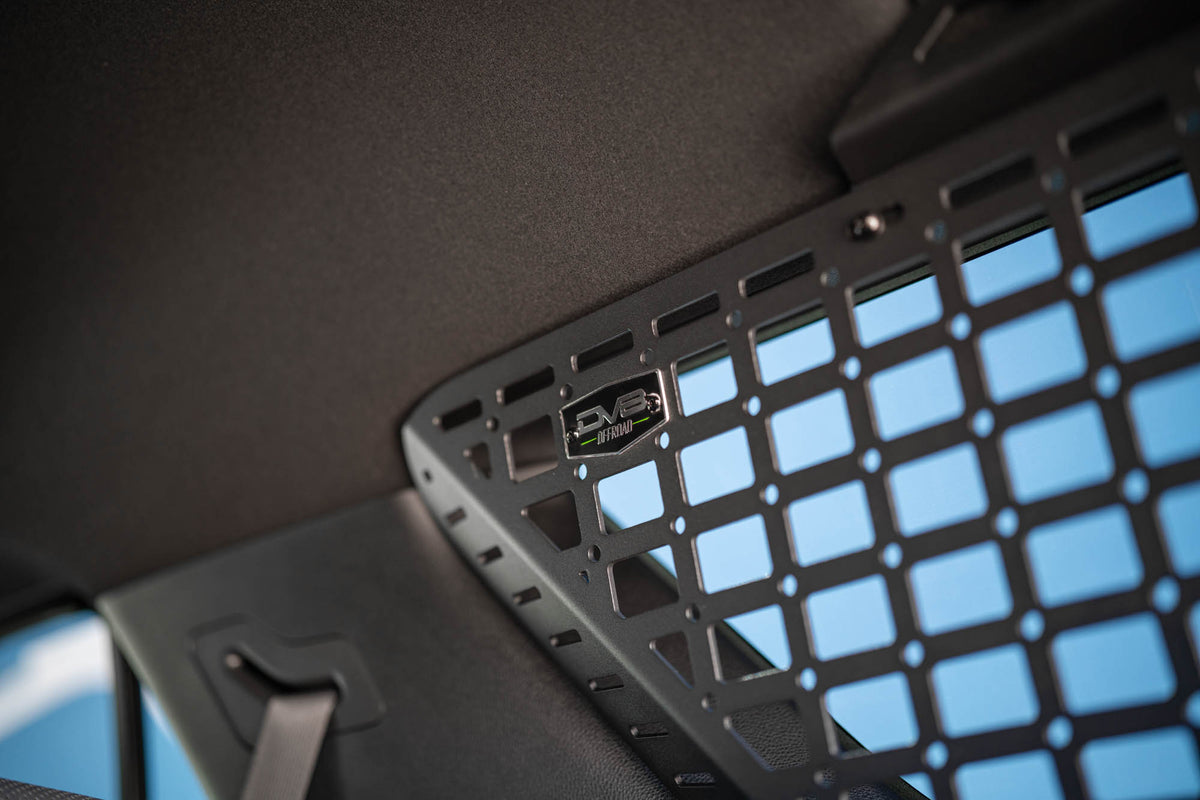 2025 2026 Toyota 4Runner Rear Window Pocket Molle Panels DV8 Offroad