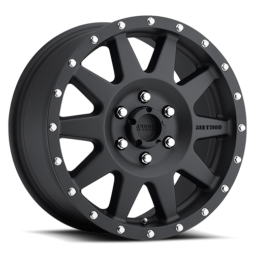 Aluminum Wheels 16x7 The Standard MR301 Matte Black MB Method