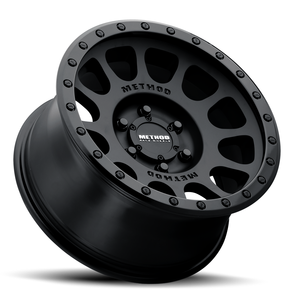 Aluminum Wheels 17x8.5 NV MR305 Double Black BK Method