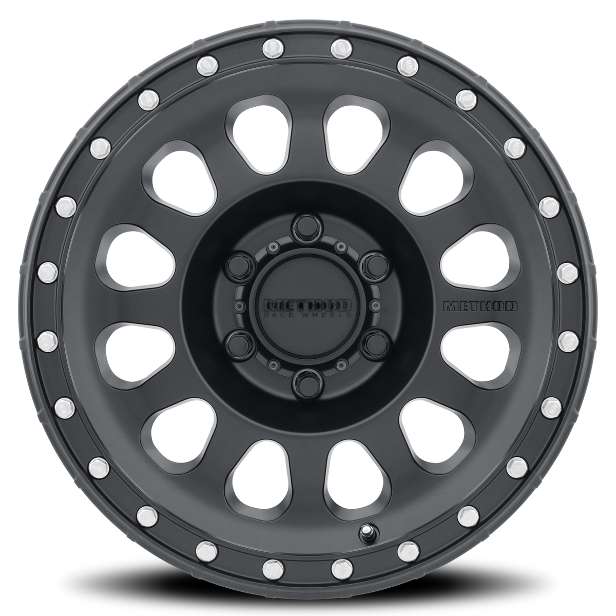 Aluminum Wheels 16x8 MR315 Bolt Pattern 6 On 139.7 Offset 0 Lip Size 1.65 Matte Black MB Method