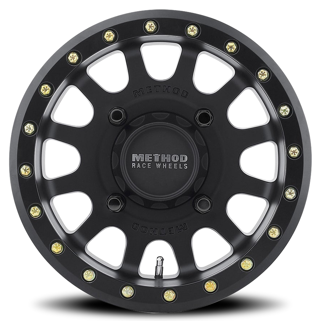 Aluminum Wheels 15x7 MR401 Beadlock UTV Matte Black MB Method