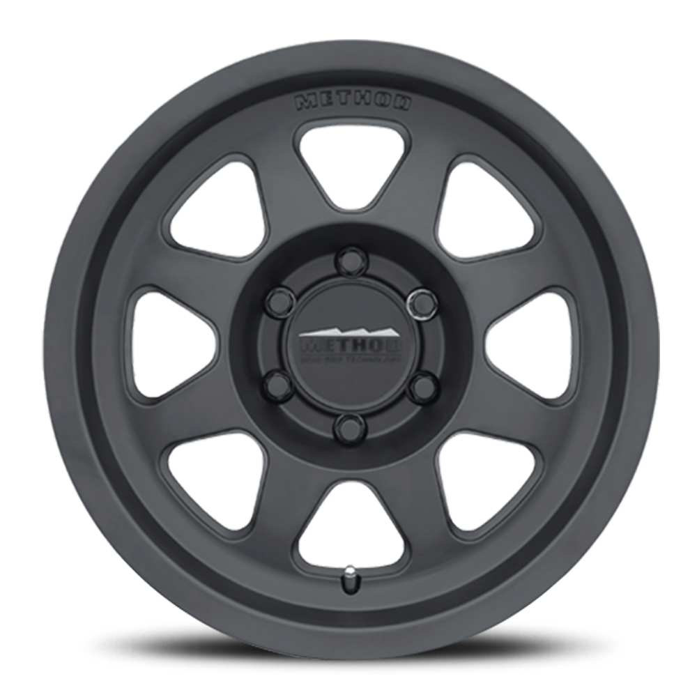 Aluminum Wheels 17x7.5 Bead Grip MR701 Matte Black MB Method