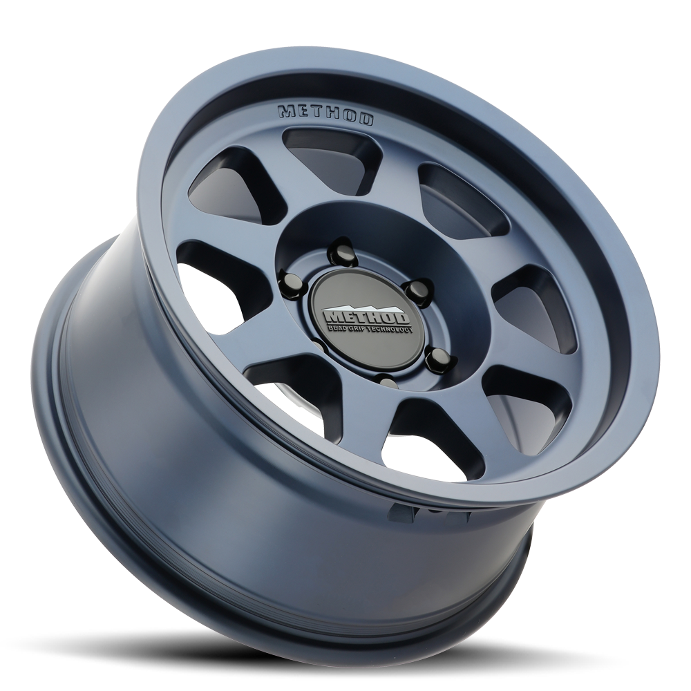 Aluminum Wheels 17x8.5 Bead Grip Bahia Blue BL Method