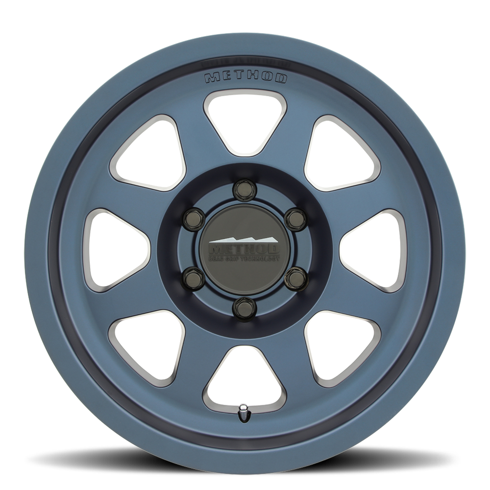 Aluminum Wheels 17x9 Bead Grip MR701 Bahia Blue BL Method