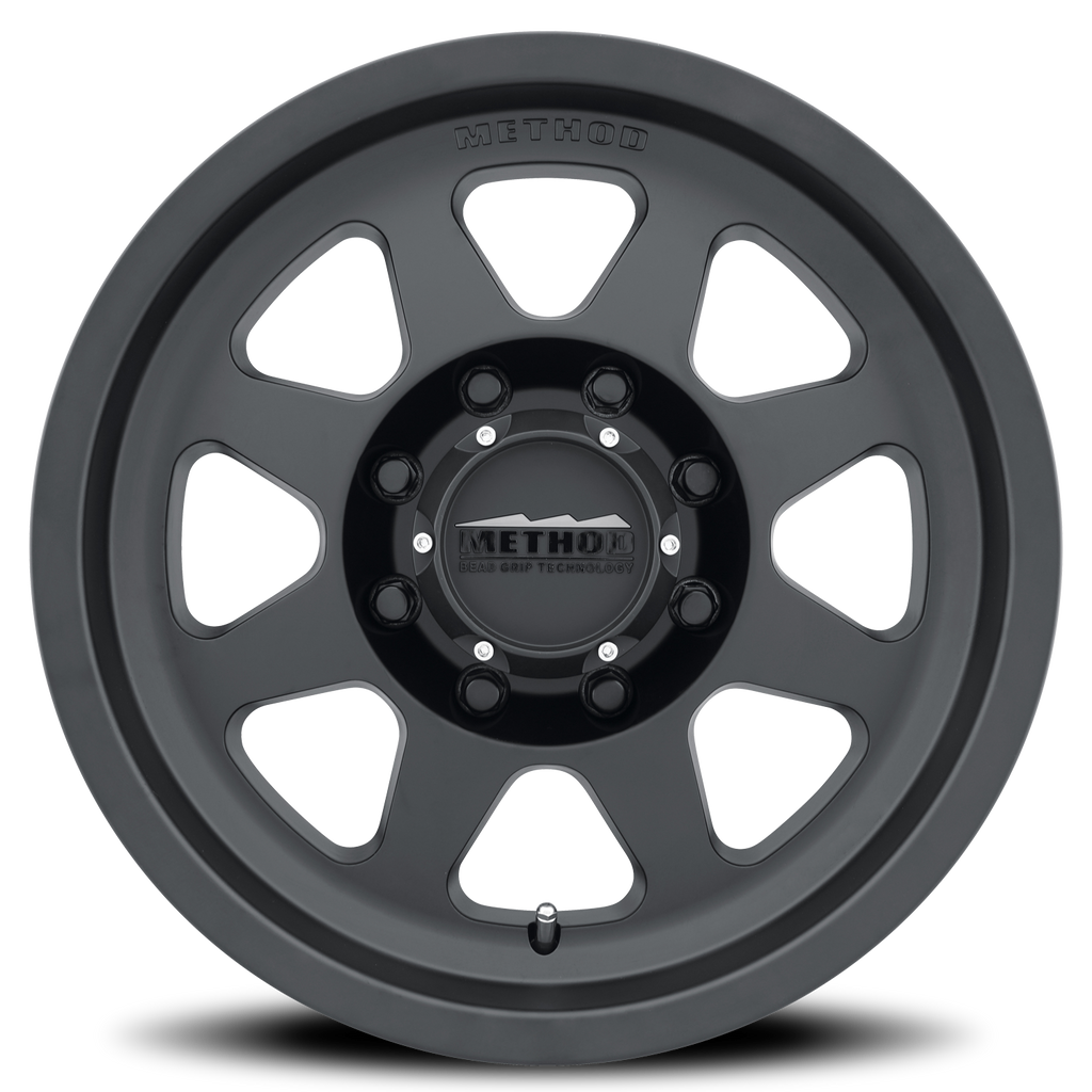 Aluminum Wheels 17x9 Bead Grip MR701 Matte Black MB Method