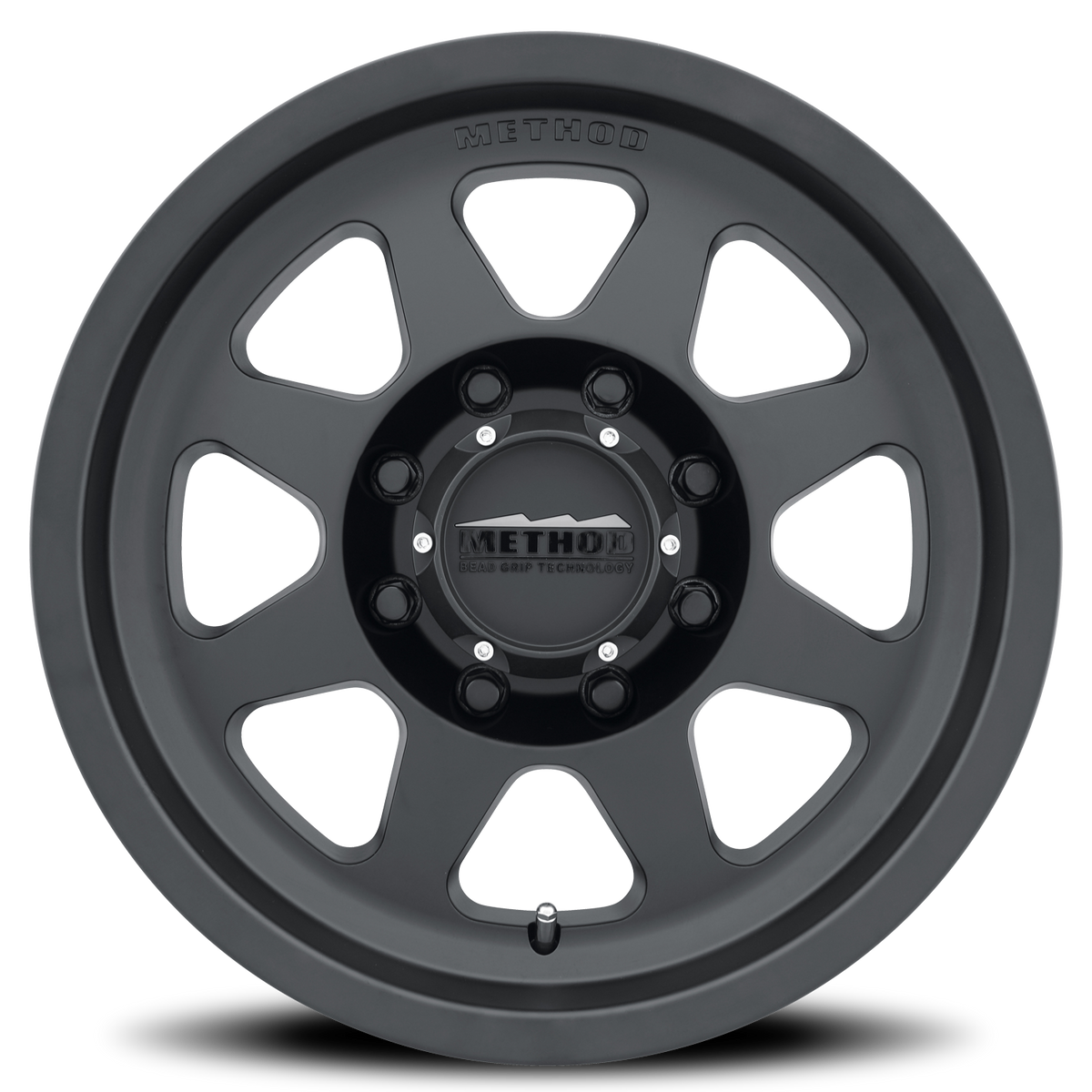 Aluminum Wheels 17x9 Bead Grip MR701 Matte Black MB Method