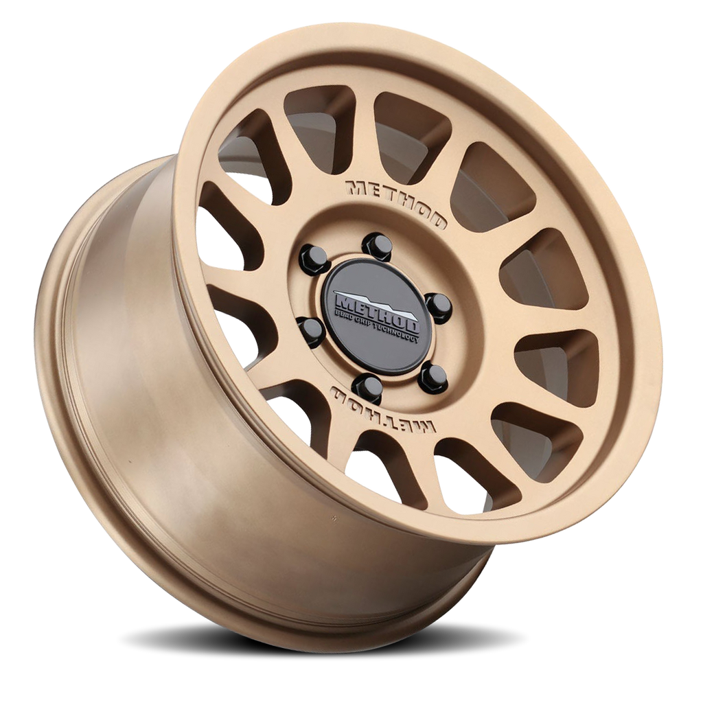 Aluminum Wheels 17x9 Bead Grip MR703 Method Bronze BRZ Method