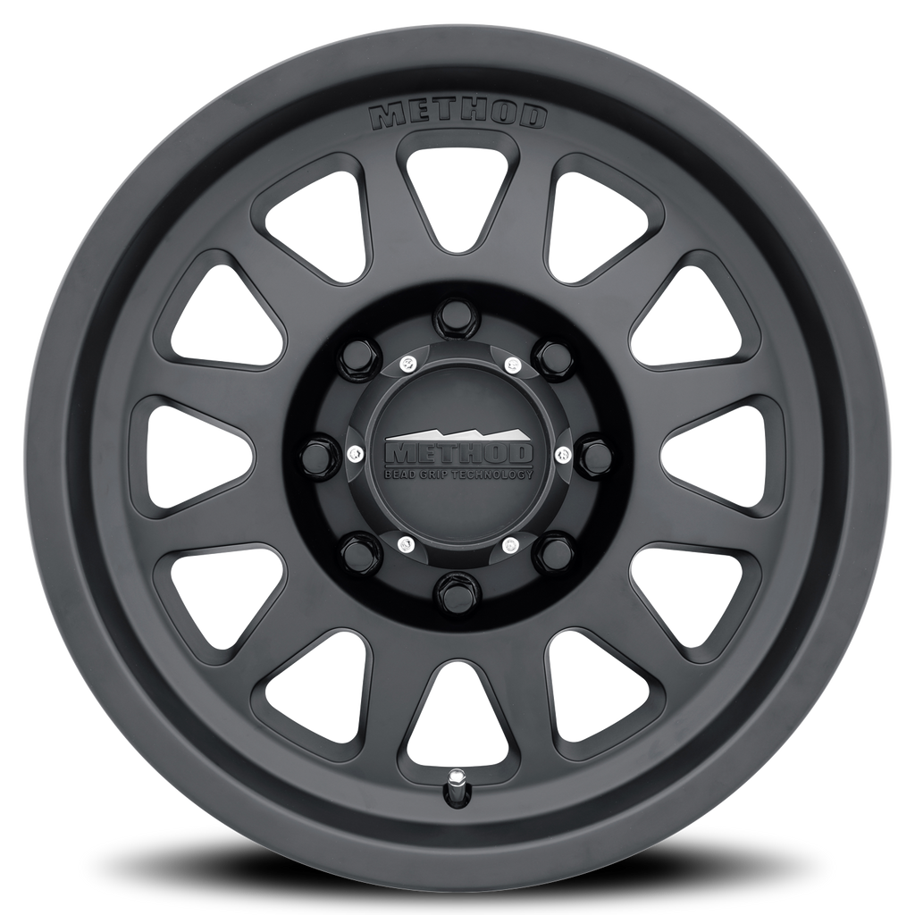 Aluminum Wheels 17x9 Bead Grip MR704 Matte Black MB Method