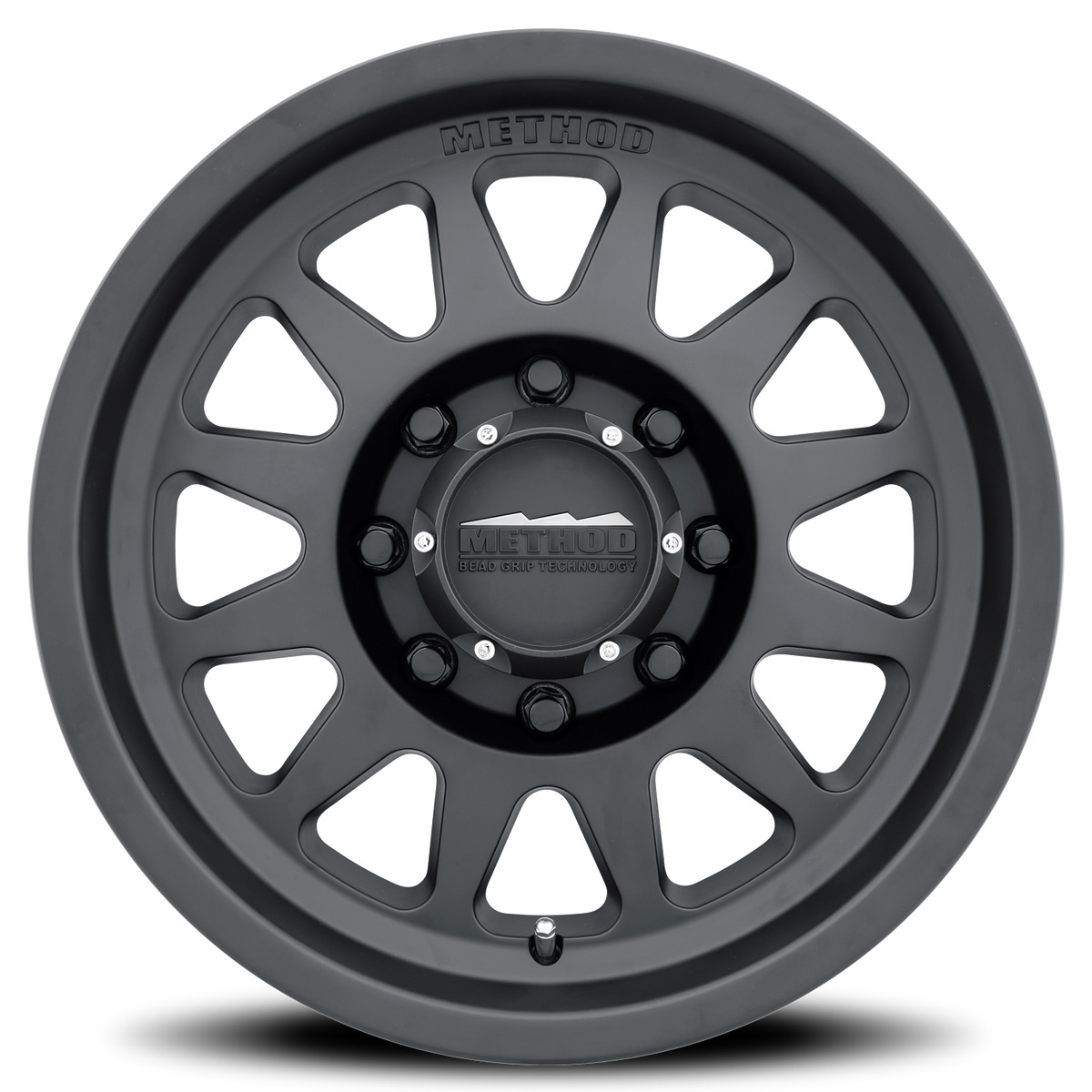 Aluminum Wheels 17x9 Bead Grip MR704 Matte Black MB Method