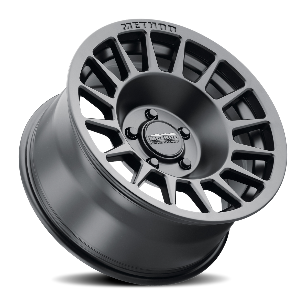 Aluminum Wheels 18x9 Bead Grip MR707 Matte Black MB Method