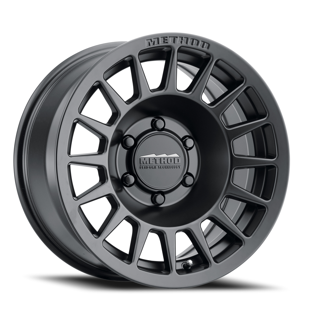 Aluminum Wheels 18x9 Bead Grip MR707 Matte Black MB Method