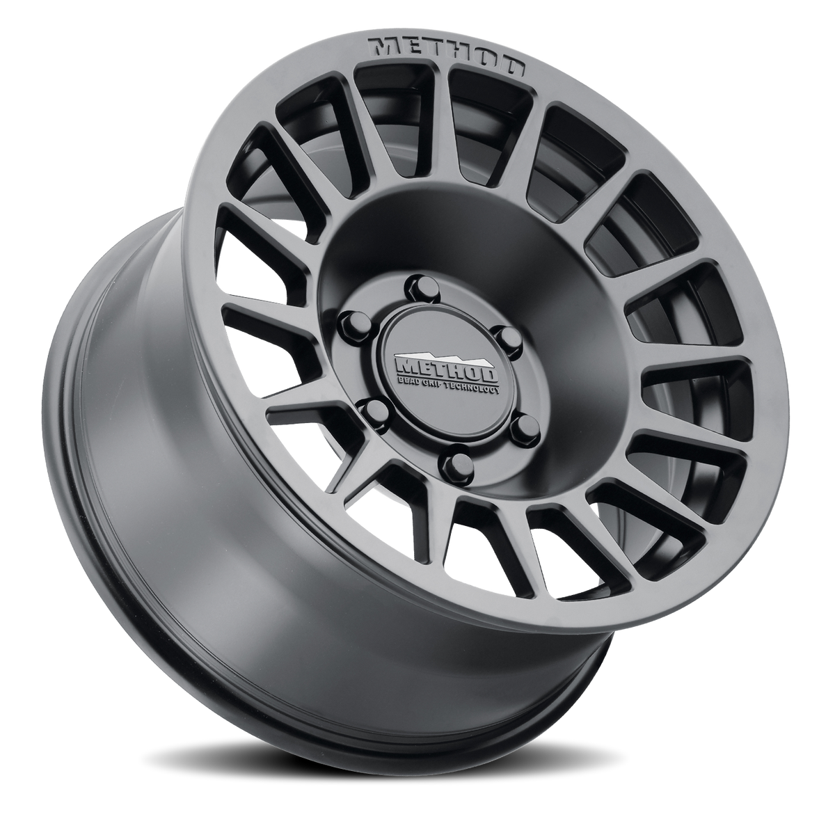 Aluminum Wheels 18x9 Bead Grip MR707 Matte Black MB Method