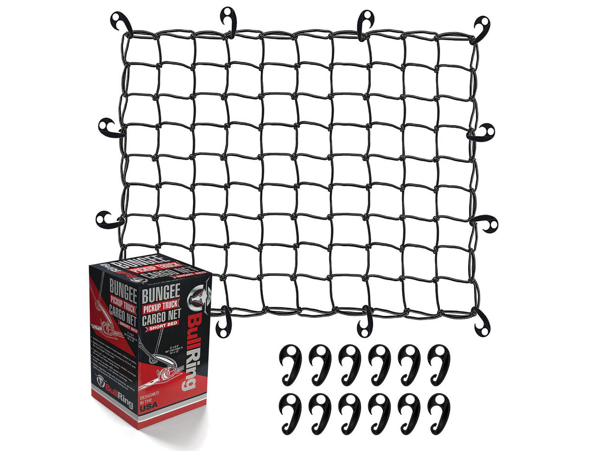Bungee Pickup Truck Cargo Net PRP Seats