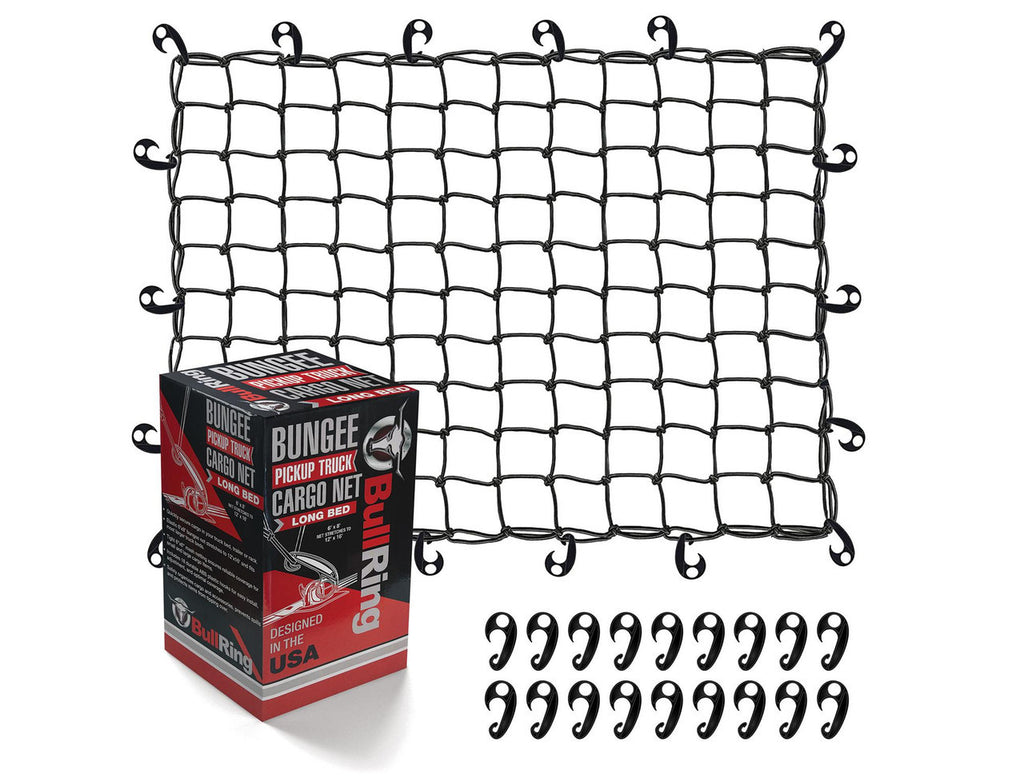 Bungee Pickup Truck Cargo Net PRP Seats